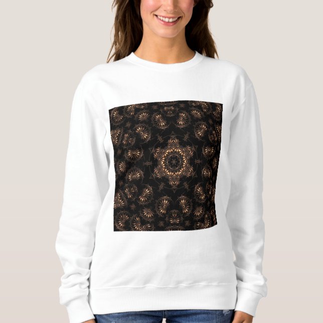 Sudadera Bronce Age Mandala (Anverso)