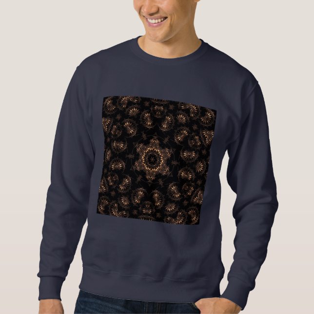 Sudadera Bronce Age Mandala (Anverso)