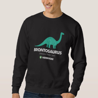 Sudadera Brontosaurus ApatosaurusThunder Lizard Dinosaur