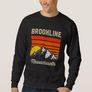 Sudadera Brookline Massachusetts Hometown City State Usa
