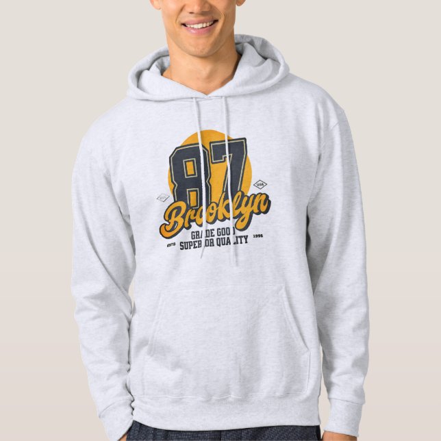 Sudadera Brooklyn Badge (Anverso)
