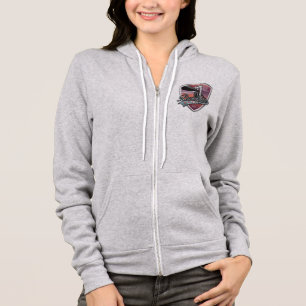 Sudadera Brooklyn Design Silver Metallic