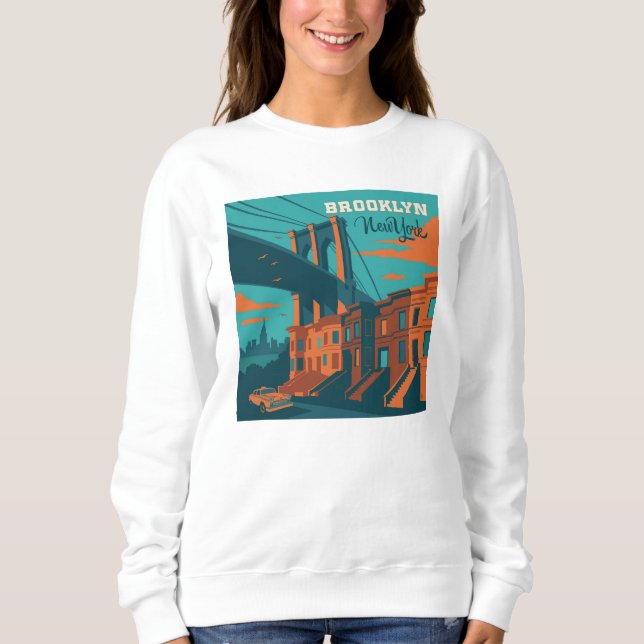 Sudadera Brooklyn New York (Anverso)