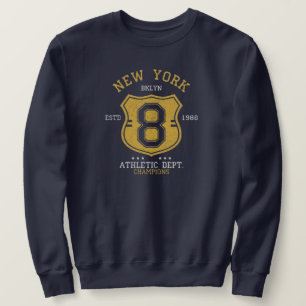 Sudadera Brooklyn New York Athletic Urban Varsity Letters 