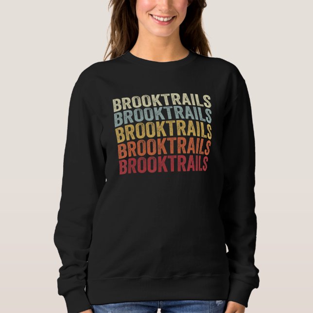 Sudadera Brooktrails California Brooktrails CA Retro Vintag (Anverso)