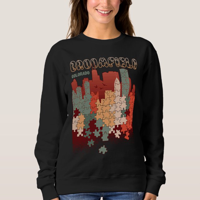 Sudadera Broomfield In Colorado Travel Souvenir (Anverso)