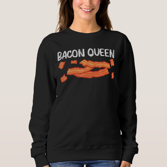 Sudadera Brote de Bacon Art De Guay Para Las Mujeres Mamás  (Anverso)