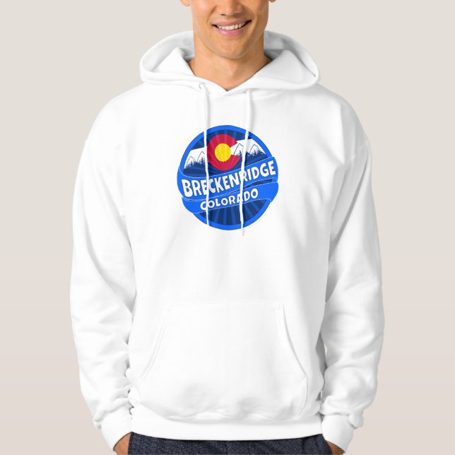Sudadera Brote de montaña de Breckenridge Colorado menge ho (Anverso)