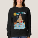 Sudadera Brother Beach Birthday Summer Bday Ocean Family Ma<br><div class="desc">Cumpleaños Bday Bday Bday Ocean Family Mating</div>