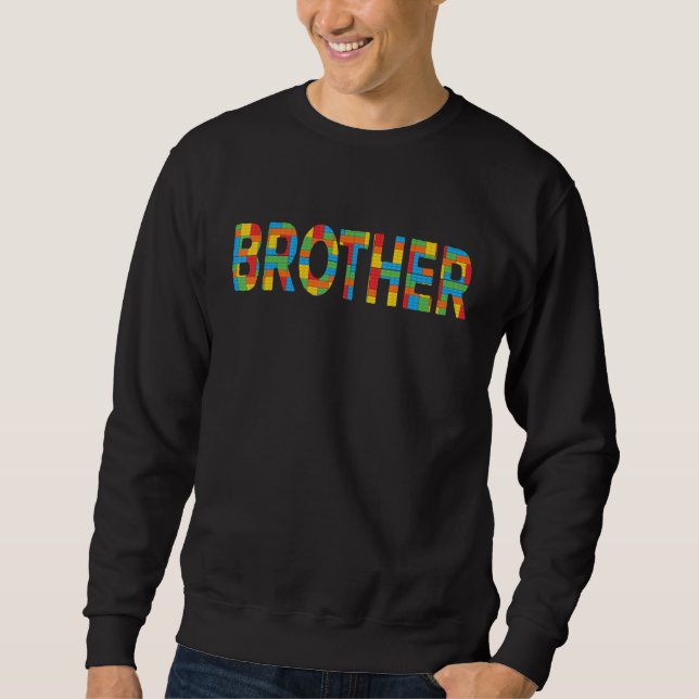 Sudadera Brother Brick Builder for Blocks Master Builder Fa (Anverso)
