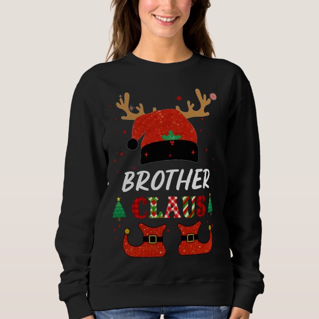 Sudadera Brother Claus Family Matching Christmas (Anverso)