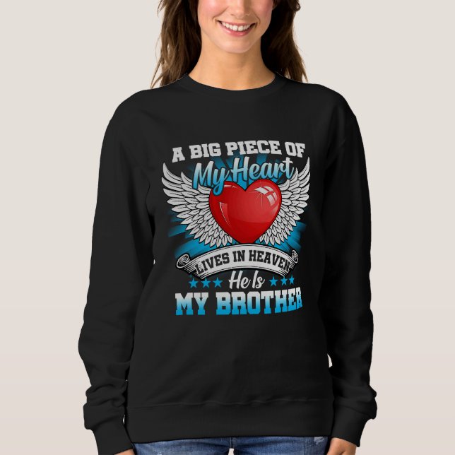 Sudadera Brother My Angel  In Memory Of Brother In Heaven (Anverso)