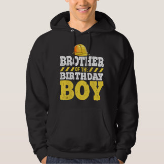 Sudadera Brother of the Birthday Boy Construction Birthday 