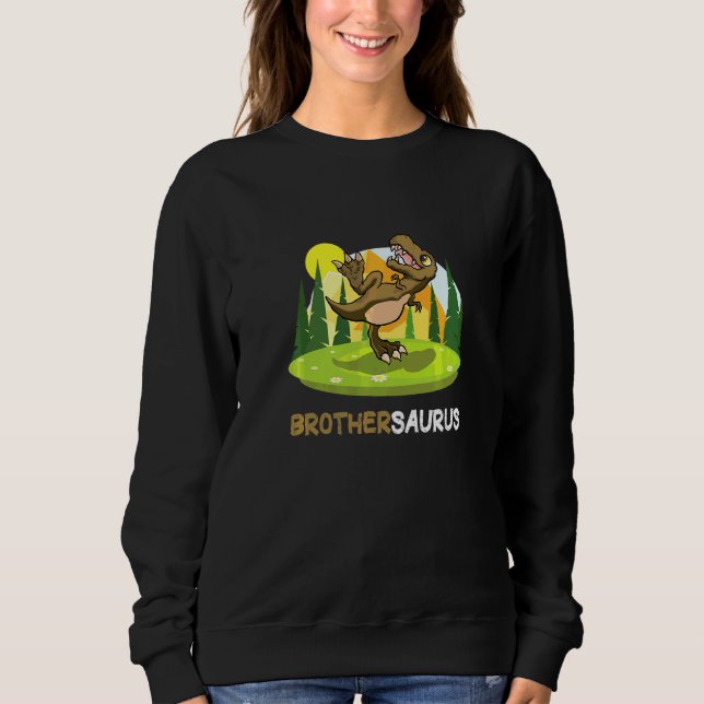 Sudadera Brothersaurus Dinosaur Cute Kiddo Rex 2 (Anverso)