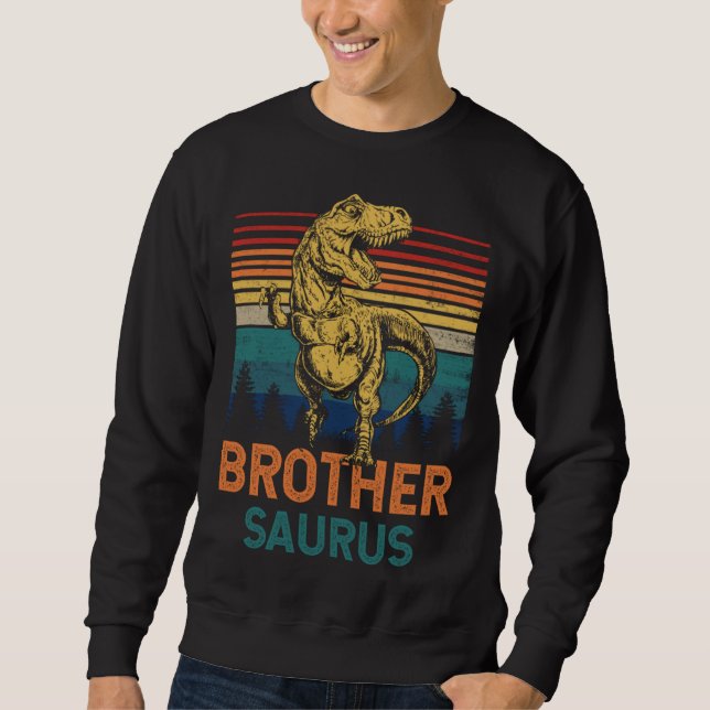 Sudadera Brothersaurus Rex Dinosaur Brother Saurus Family M (Anverso)