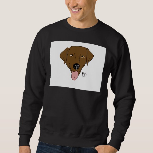 Sudadera Brown Lab Scoop (Anverso)