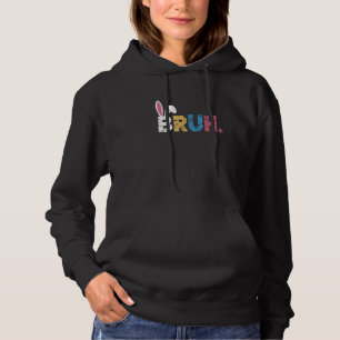 Sudadera Bruh Easter Bunny Cute Meme Para Niños _3