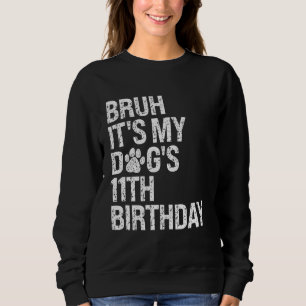 Sudadera Bruh es mi gracioso Mascota de la pata de cumpleañ