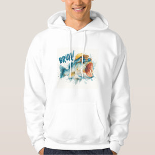 Sudadera BRUH Funny Fish Meme   Camiseta con humor para pes