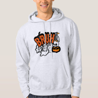 Sudadera Bruh Ghost Halloween Trick O Trato De Fantasma Cut