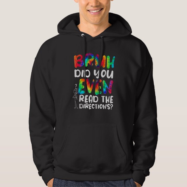 SUDADERA BRUH INCLUSO LEYÓ LAS DIRECCIONES 2 (Anverso)