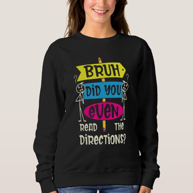 SUDADERA BRUH INCLUSO LEYÓ LAS DIRECCIONES 3 (Anverso)