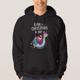 Sudadera Bruh son Navidades en el verano hawaiano de mayo d