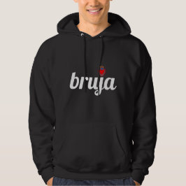 Sudadera BRUJA CON MILAGRO HEART HOODIE (Estilo masculino)
