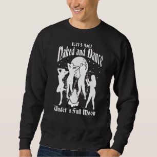 Sudadera Bruja de la luna llena Pagan Spooky Occult Ri