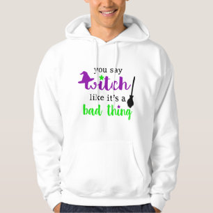 Sudadera Bruja Divertida Halloween