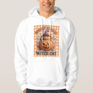 Sudadera Bruja Gato Calabaza Temporada de Espanto