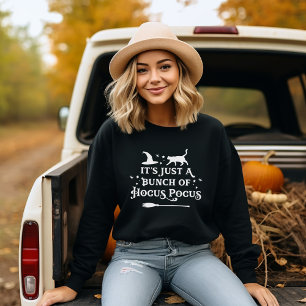 Sudadera Bruja Gato Negro de Hocus Pocus para Mujer en Hall