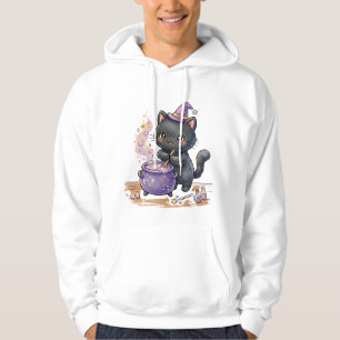 Sudadera Bruja Linda Cerveza de Gato Negro Poción Mágica Ha
