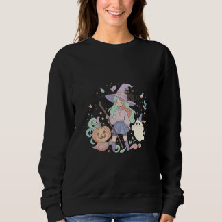 Sudadera Bruja Moderna Adorable