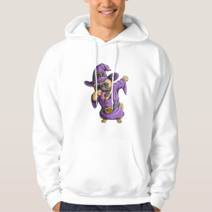 Sudadera Bruja Pug de Dabbing Lindo Pug de Halloween Divert