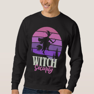 Sudadera Bruja Seguridad Mamá Papá Halloween