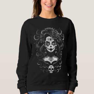 Sudadera Bruja Witch Dia de Muertos Chicana Chingona Mexica