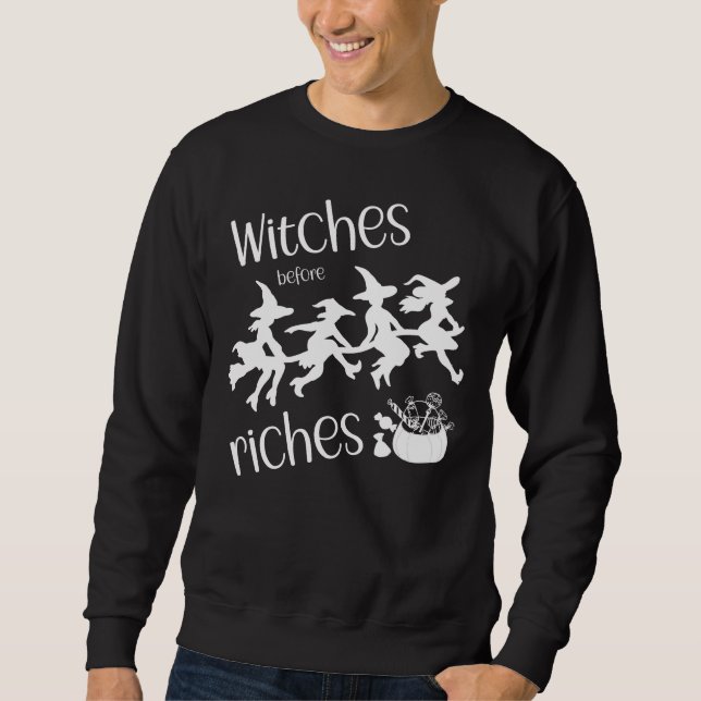 Sudadera Brujas antes que Riquezas (Anverso)