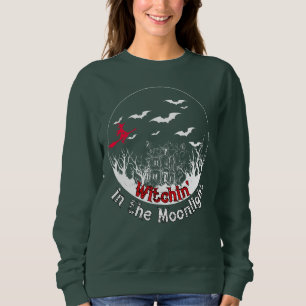 Sudadera Brujería en la luna.b