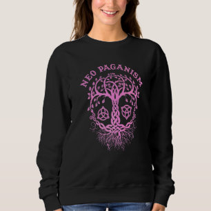Sudadera Brujería Wiccano Pagano Árbol De La Vida 16