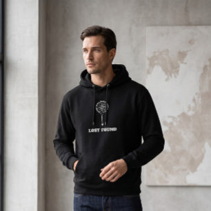 Sudadera Brújula Dark Academia Perdido Encontrado Streetwea