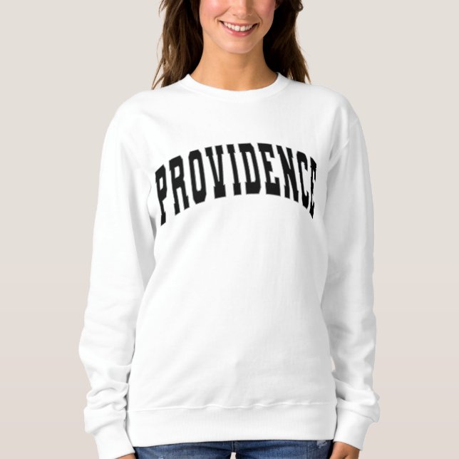 Sudadera Brújula de estilo de la universidad Providence RI  (Anverso)