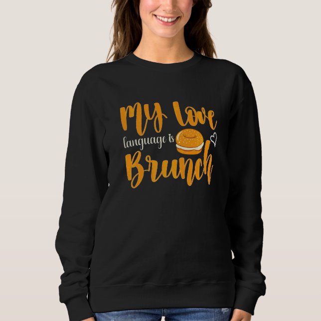 Sudadera Brunch Cote Bagel Breakfast Brunch (Anverso)