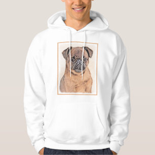 Sudadera Bruselas Griffon Smooth Painting Original Dog Art