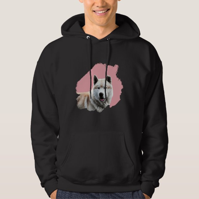 Sudadera Brush Dog Husky (Anverso)