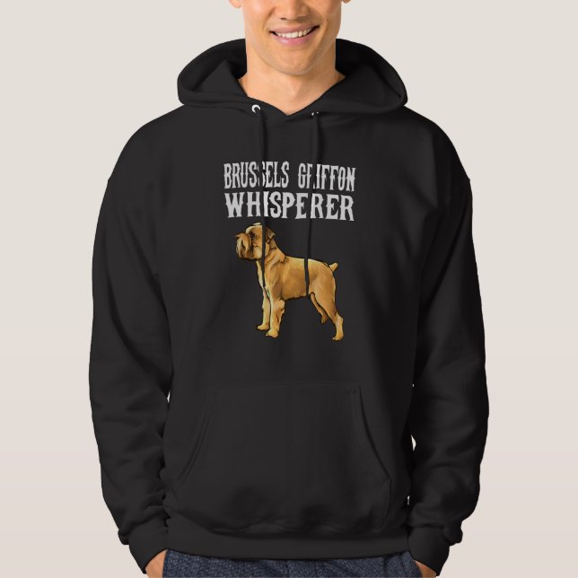 Sudadera Bruxon Griffon Whisperer Dog (Anverso)