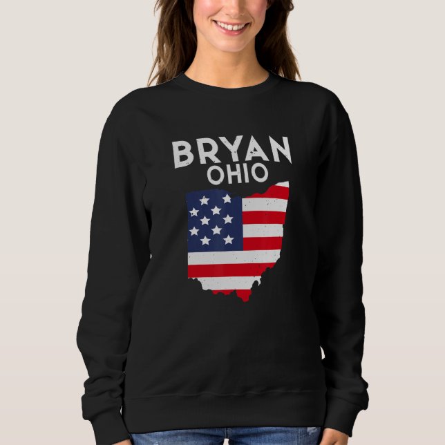 Sudadera Bryan Ohio USA State America Travel Ohioan (Anverso)