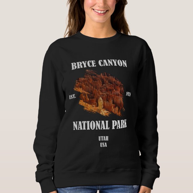 Sudadera Bryce Canyon National Park Utah USA (Anverso)