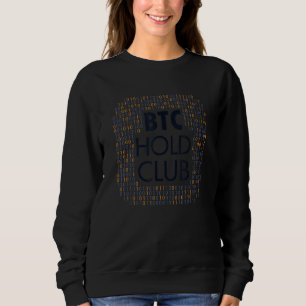 Sudadera Btc Hold Club Cryptocurrency Blockchain Crypto Bi
