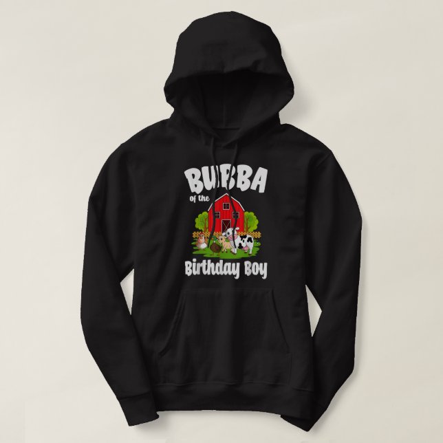 Sudadera Bubba De La Granja De Nacimiento Animal Fiesta C (Diseño del anverso)